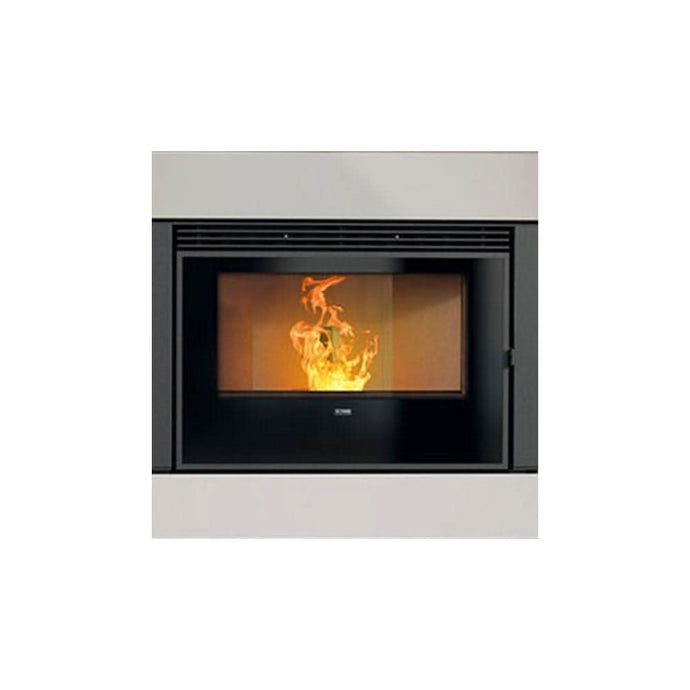 klover wave 110 insert wood pellet stove in pearl, 10,7kw