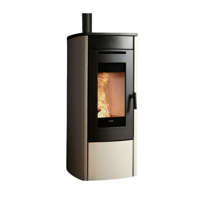 klover multi soft wood pellet stove in bronze, 10.3kw