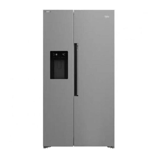 Beko American Fridge Freezer | 179cmx91cm | Harvestfresh | Brushed Steel | ASP34B32VPS