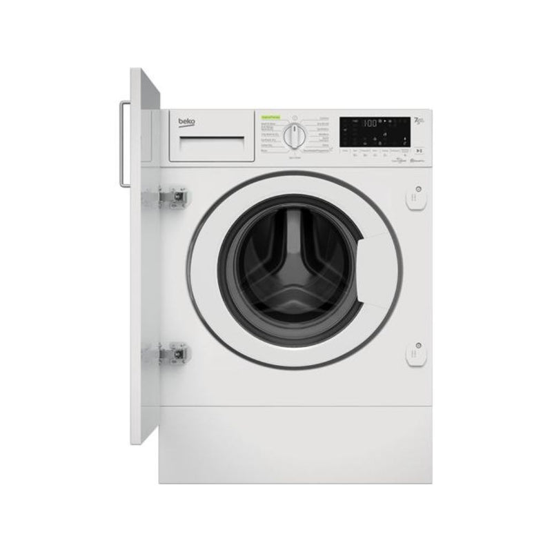 Завантажте зображення в засіб перегляду галереї, Beko Integrated Washer Dryer | 1000 Spin | 7KG/5KG | WDIK754421
