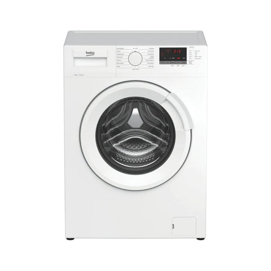 Beko Washing Machine | 8KG | White | 1400 Spin | WTL84151W