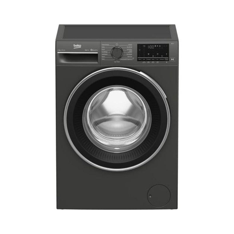 Załaduj obraz do przeglądarki galerii, Beko Washing Machine | 9KG | Graphite | 1400 Spin | B3W5942IG
