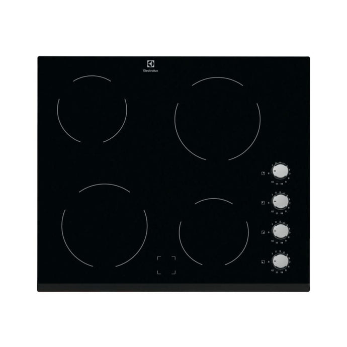 Electrolux Ceramic Hob | 60CM |Black Glass | EHF6140FOK