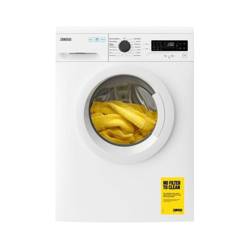 Załaduj obraz do przeglądarki galerii, Zanussi Washing Machine | 8KG | 1400 Spin | White | ZWF844B4PW
