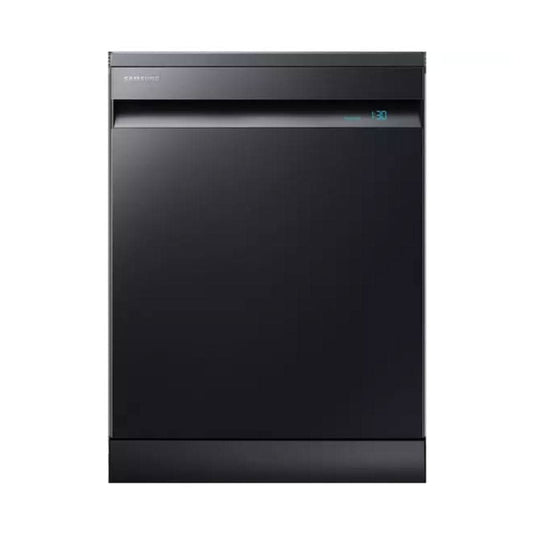 black stainless dishwasher