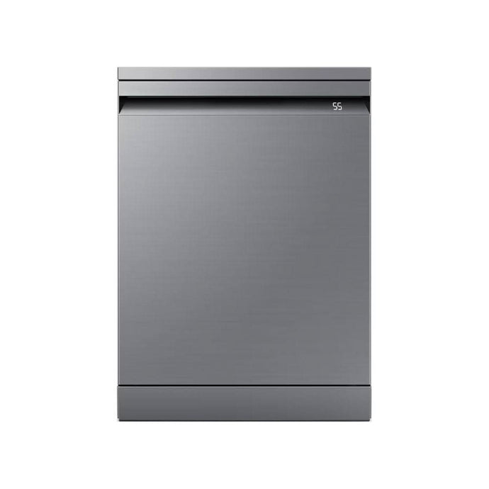 silver dishwasher