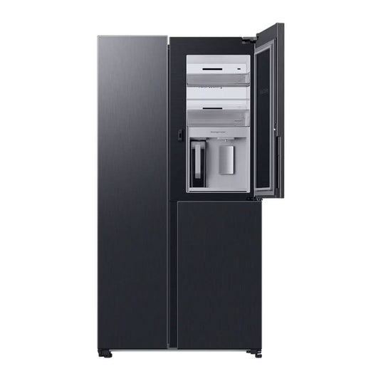 Samsung American Fridge Freezer | Black Stainless Steel with Recessed Handle | 177cmx91cm  |Plumbed Water&Ice | RH69B8931B1/EU