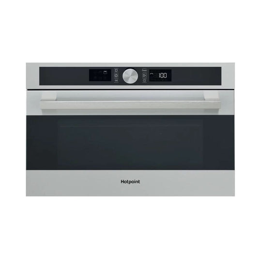 hotpoint integrated microwave in stainless steel