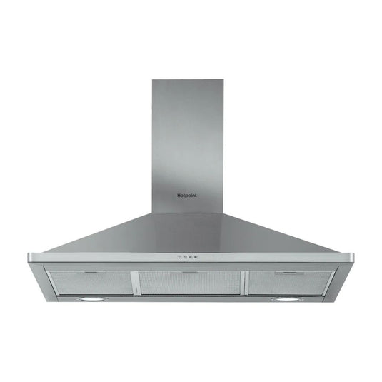 Hotpoint Chimney Hood | 90CM | Stainless Steel | PHPN9.5FLMX