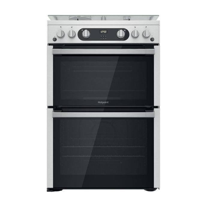 Hotpoint Gas Cooker | 60CM | Stainless Steel | HDM67G0C2CX/U