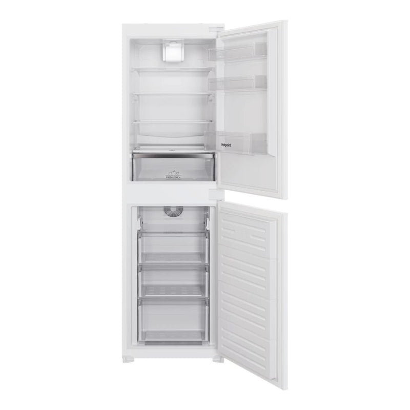 Load image into Gallery viewer, Hotpoint Integrated Fridge Freezer | 177CMx55CM | Frost Free | HBC18 5050 F1
