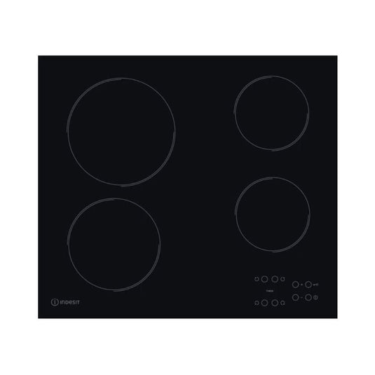 Indesit Ceramic Hob | 60CM | Black Glass | RI 161C