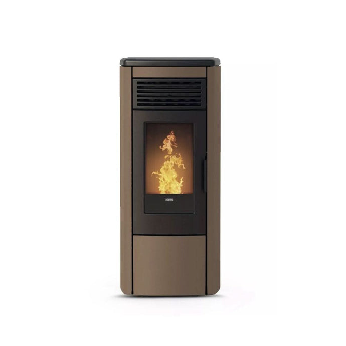 klover thermoaura wood pellet boiler in bronze, 15.6kw