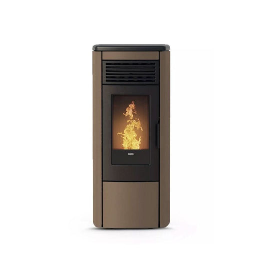 klover thermoaura wood pellet boiler in bronze, 15.6kw