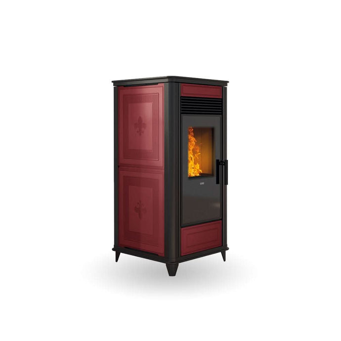 klover thermoclass wood pellet boiler in bordeaux, 15.6kw