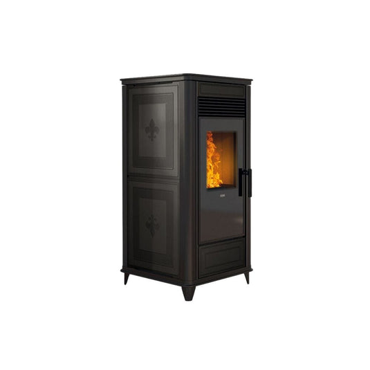 Klover Thermoclass Wood Pellet Boiler | 15.6KW | Gloss Black | KLHCLGB