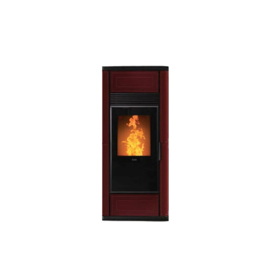 Klover Style 220 Wood Pellet Boiler | 28.4KW | Bordeaux | KLSL220BO