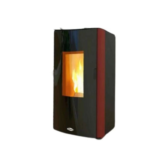 Klover Style 140 Duo Wood Pellet Boiler | 17.7KW | Bordeaux | KLSLD140BO