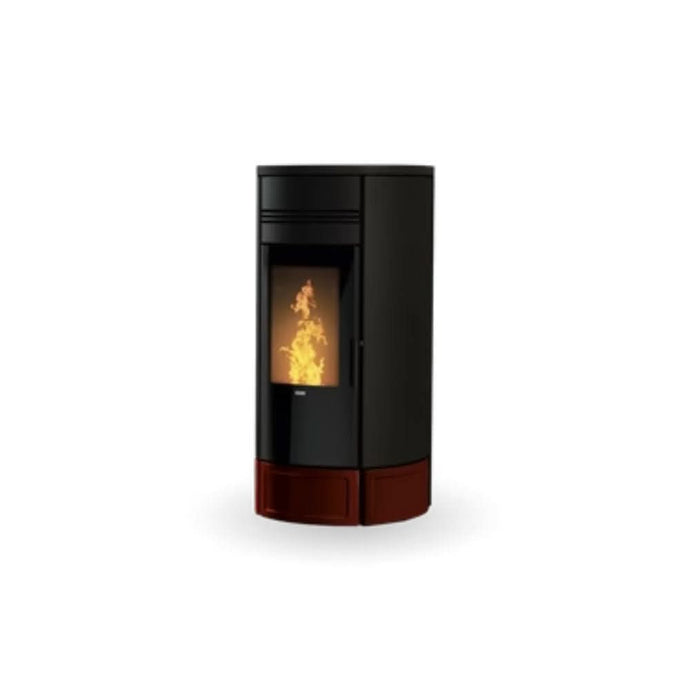 klover style 180 duo wood pellet boiler in bordeaux, 23.4kw