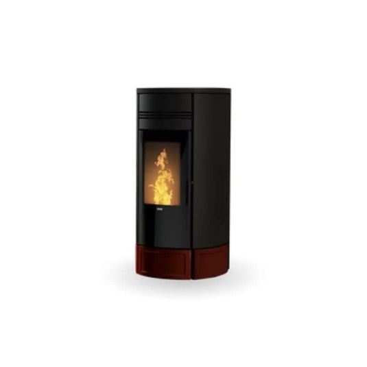 klover style 180 duo wood pellet boiler in bordeaux, 23.4kw