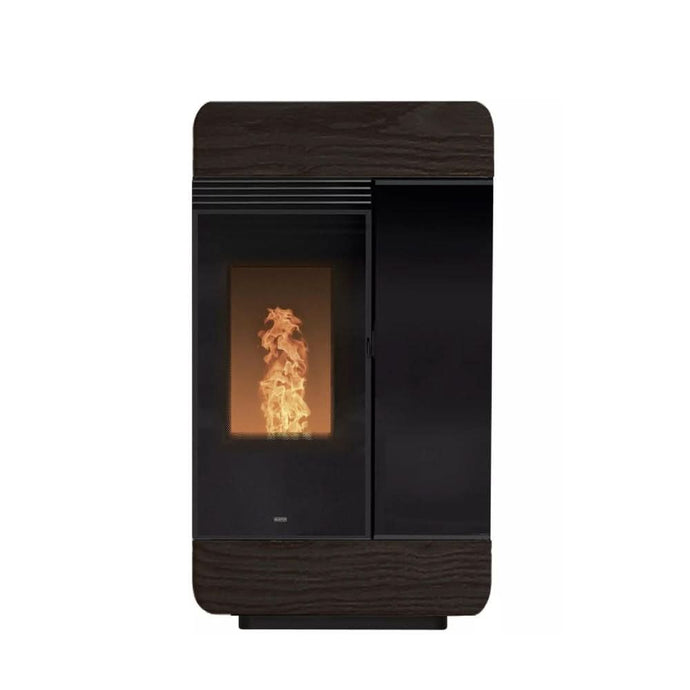 klover diva 3000 wood pellet boiler in wenge, 31.9kw
