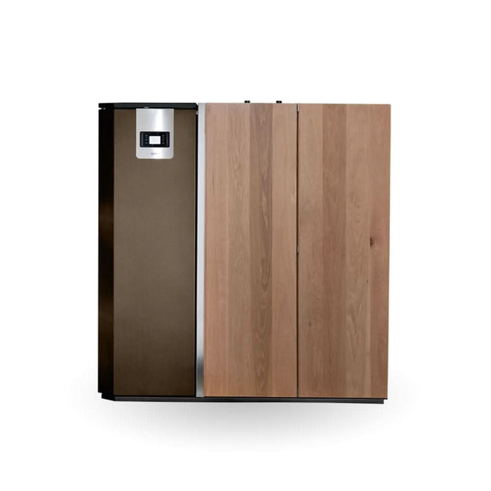 klover eco living 190 wood pellet boiler in rovere, 19.7kw