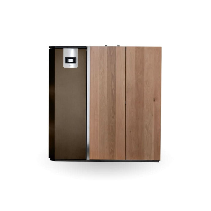 klover eco living 320 wood pellet boiler in rovere, 31.8kw