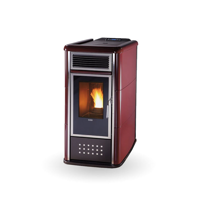 Klover Belvedere 18 Wood Pellet Boiler | 20.9KW | Bordeaux | KLBV16ABO