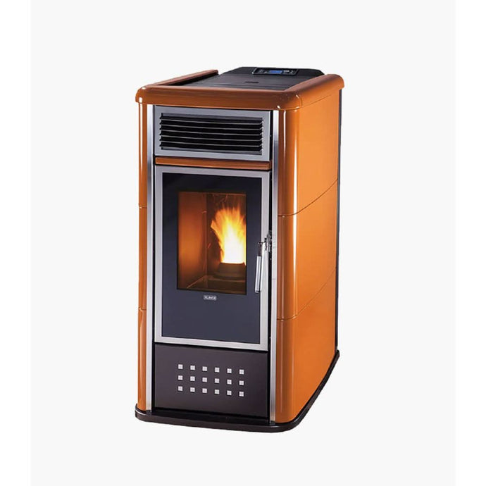 klover belvedere 18 wood pellet boiler in sienna, 20.9kw