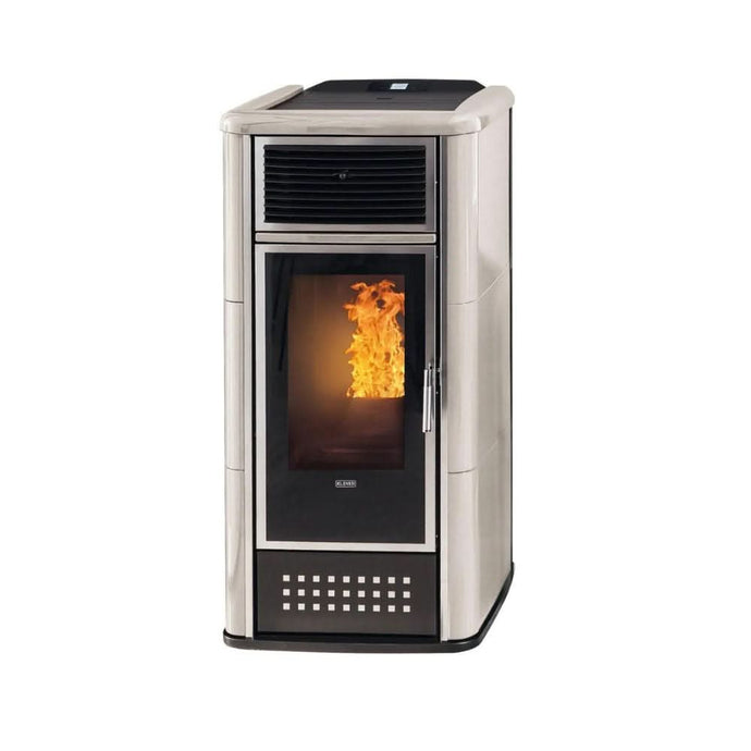 klover belvedere 22 top wood pellet boiler in sand, 22.4kw