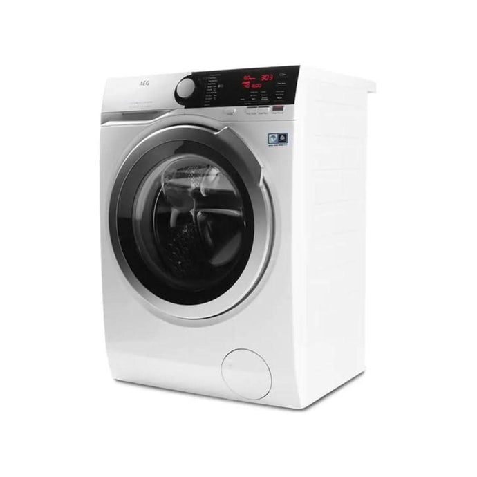 white washing machine