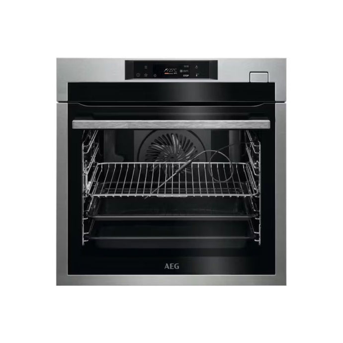 AEG Single Oven | Steam Boost | Stainless Steel | BSE782380M