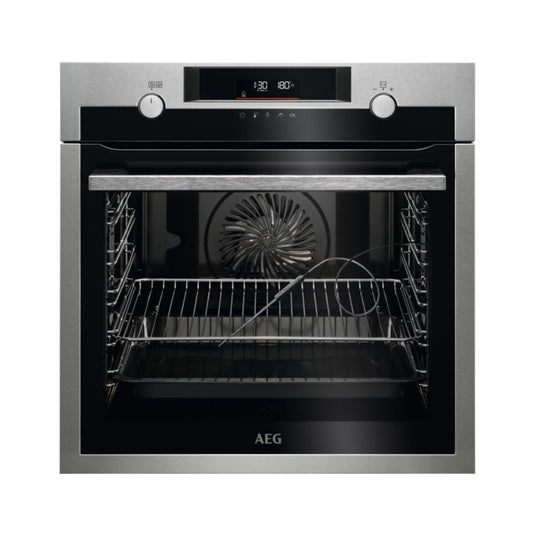 AEG Single Oven | Pyroclean | Stainless Steel | BPE556060M