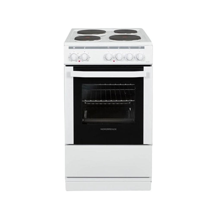 white electric cooker with a single oven
