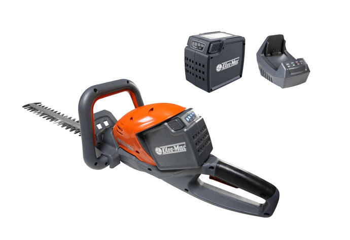 oleo mac cordless hedgetrimmer with battery included
