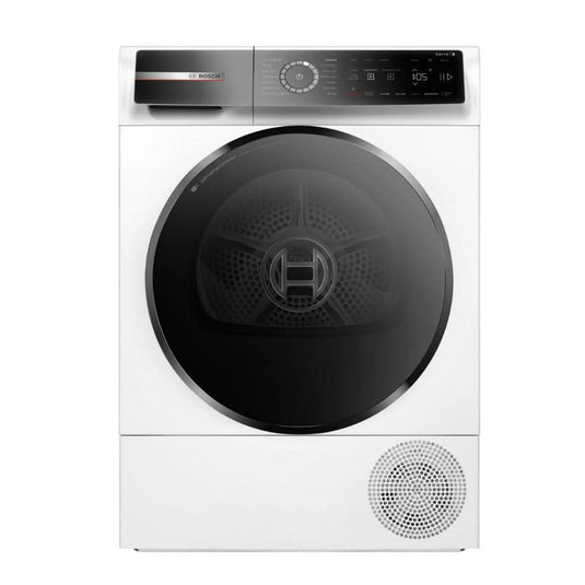 Bosch Series 8 Heat Pump Condenser Dyer | 9KG | White | WQB246C9GB