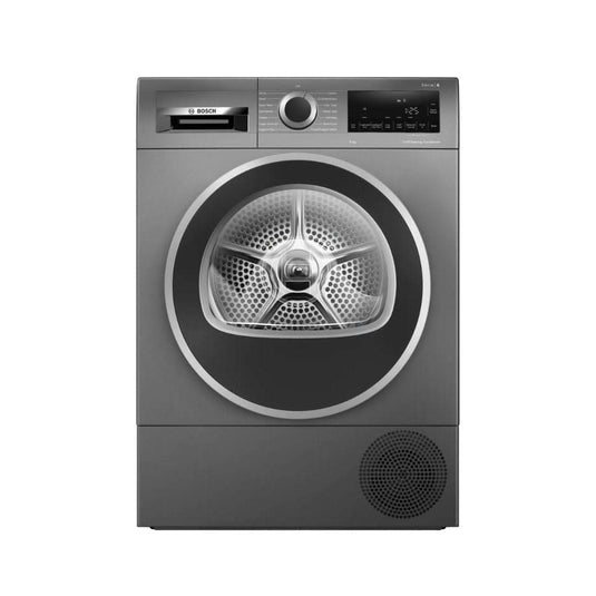Bosch Series 6 Heat Pump Condenser Dyer | 9KG | Graphite | WQG245R9GB