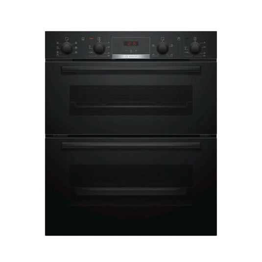 Bosch Series 4 Undercounter Double Oven | Black | NBS533BB0B