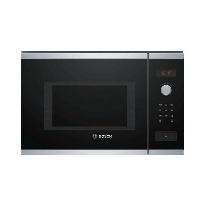 Bosch Series 4 Integrated Microwave | 900W | Brushed Steel | BFL553MS0B