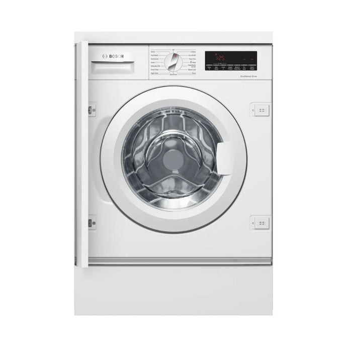 Bosch Series 8 Integrated Washing Machine | 8KG | 1400 Spin | White | WIW28502GB