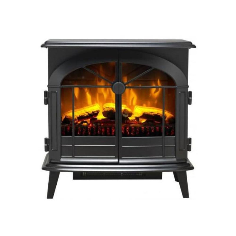 Load image into Gallery viewer, dimplex leckford electric stove in black
