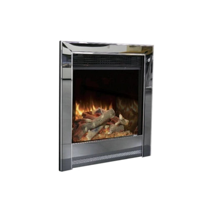 evonic argenta C1 insert electric fire in black nickle with manual control