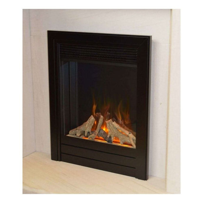 evonic colorado insert electric fire in black