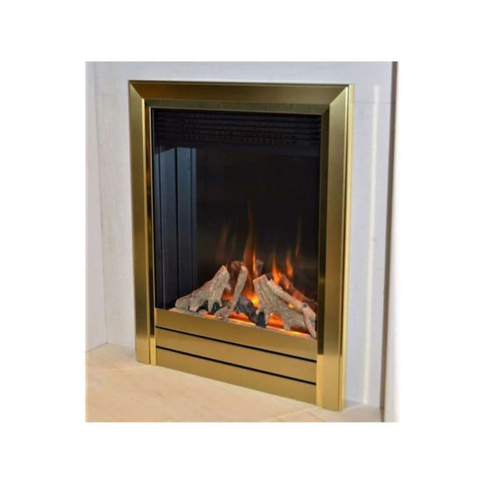 Evonic Colorado Insert Electric Fire | Brass | Manual Control | EVECOBR