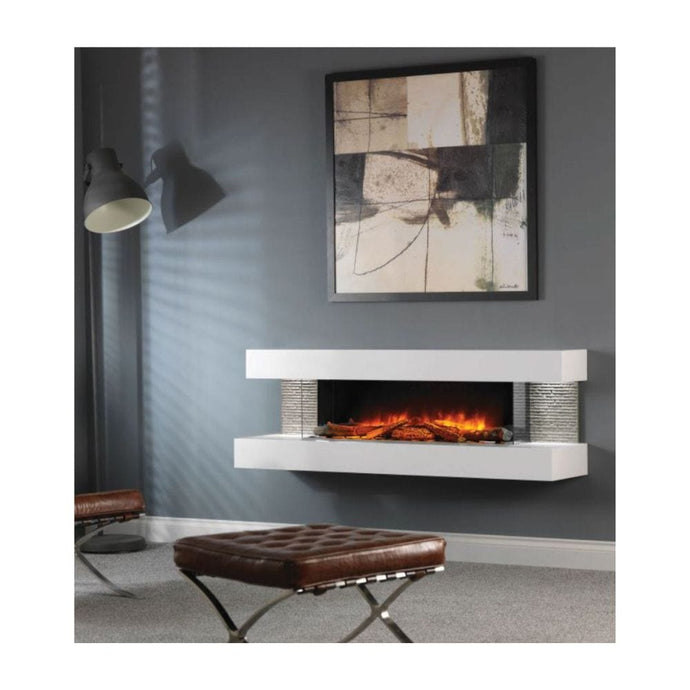 Evonic Compton 1000 Insert Electric Fire | Grey | EVECOWHGR