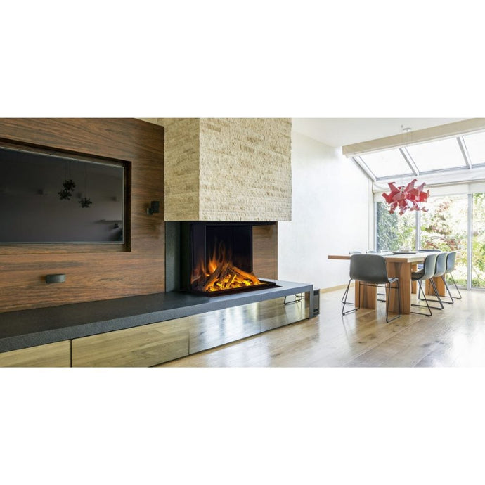 Evonic E800GF1 Integrated Electric Fire | Glass Fronted | EVEE800GF1