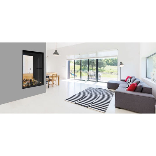 evonic halo 810DS integrated electric fire, double sided