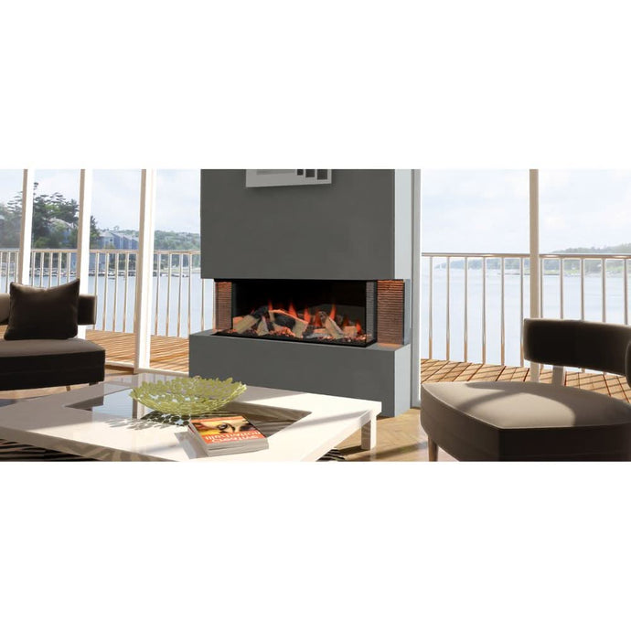 evonic halo 1030 integrated electric fire, multi box