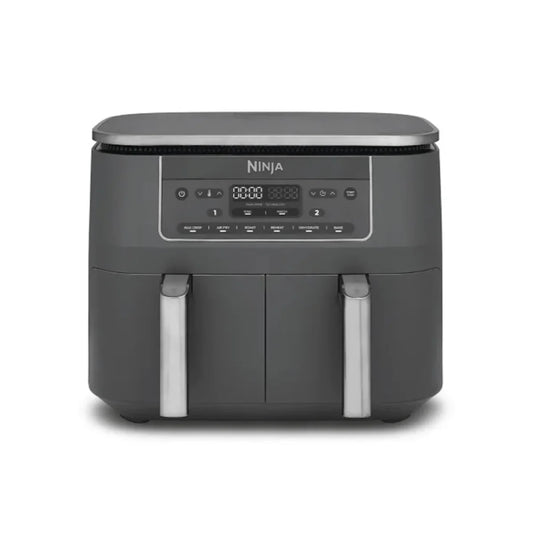 Ninja 6-in-1 Dual Airfryer 7.6L | Gunmetal Grey | DZ300UK