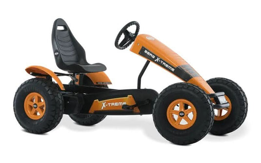 orange and black X-Treme go kart